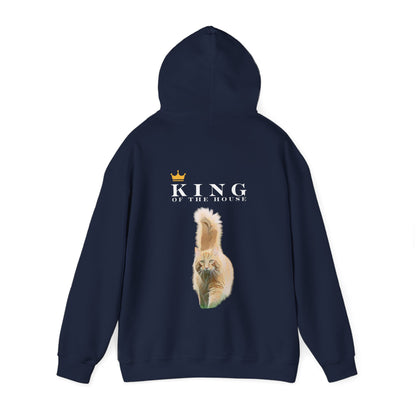 Cartoonified King of the House Custom Cat Hoodie