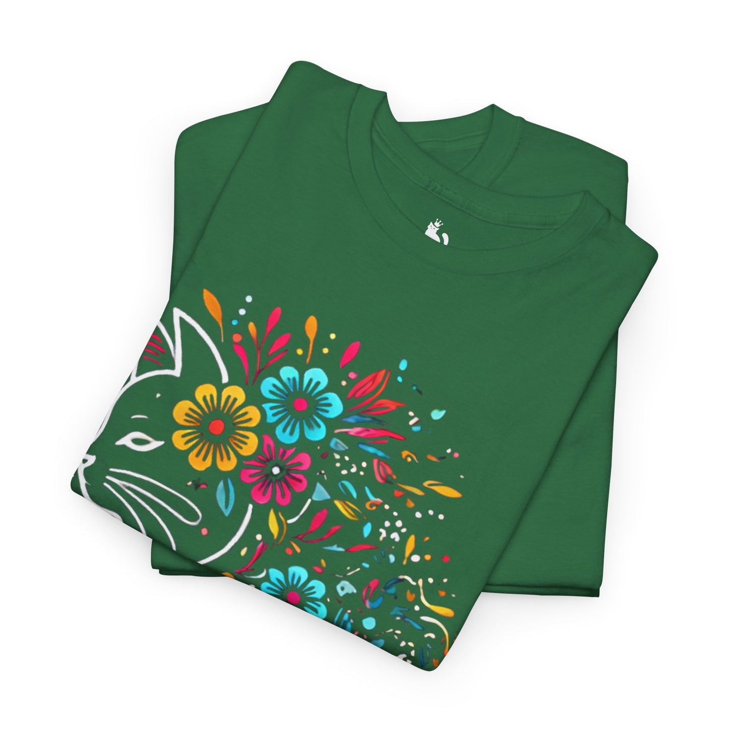 Floral Feline T-Shirt