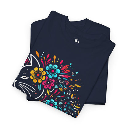 Floral Feline T-Shirt