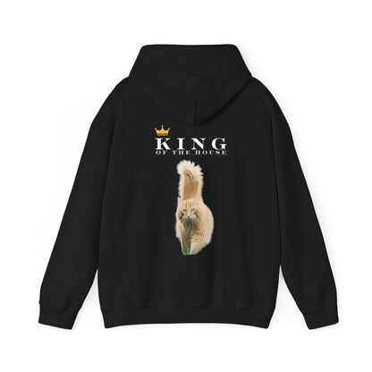 Cartoonified King of the House Custom Cat Hoodie