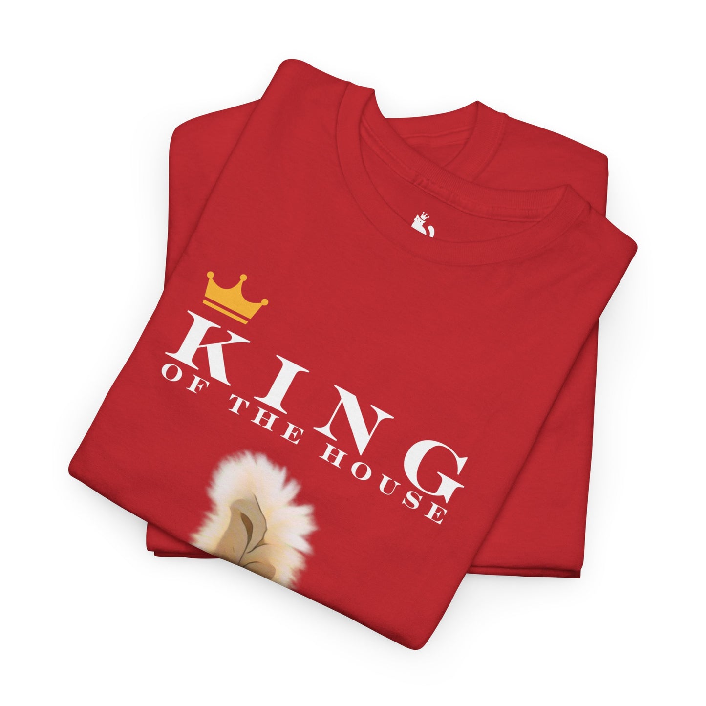 Cartoonified King of the House Custom Cat T-Shirt