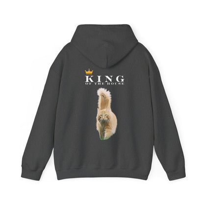 Cartoonified King of the House Custom Cat Hoodie