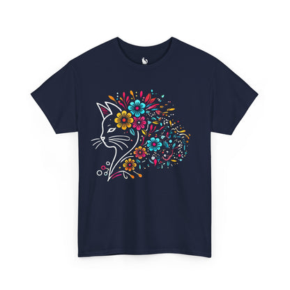 Floral Feline T-Shirt