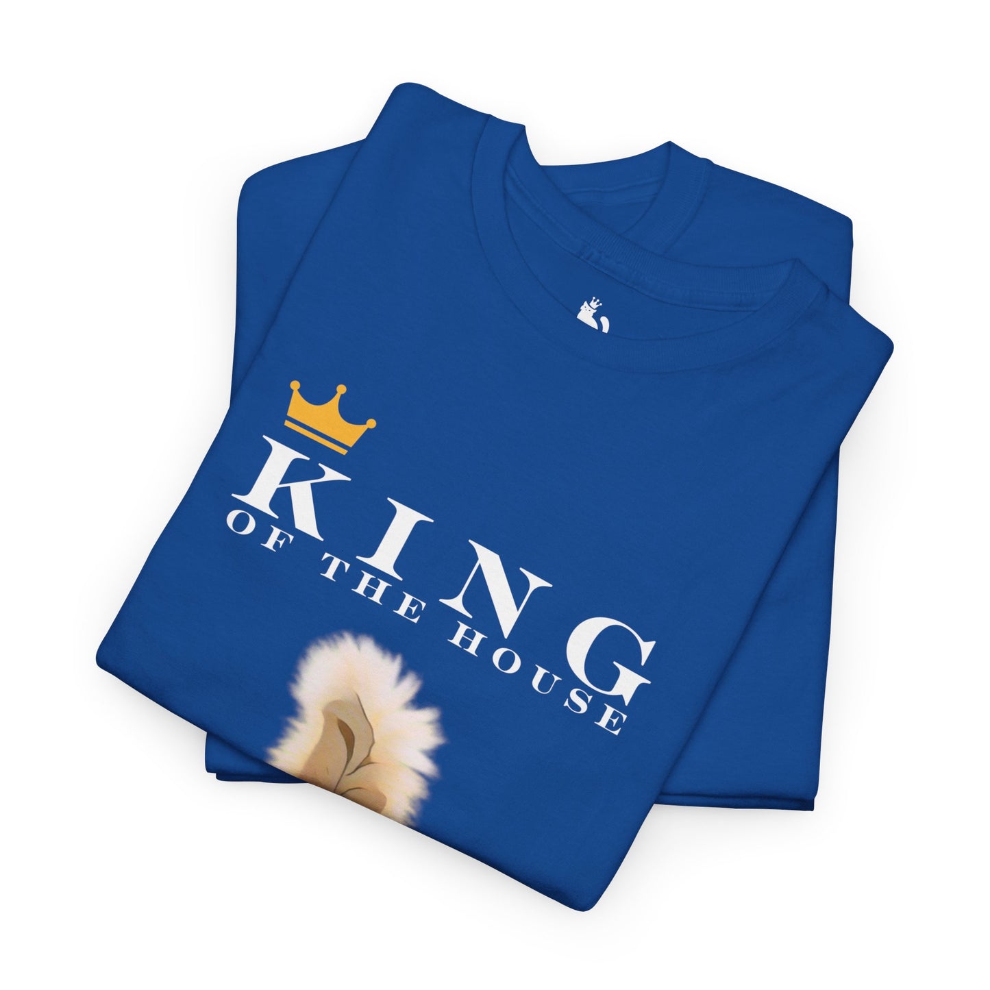 Cartoonified King of the House Custom Cat T-Shirt