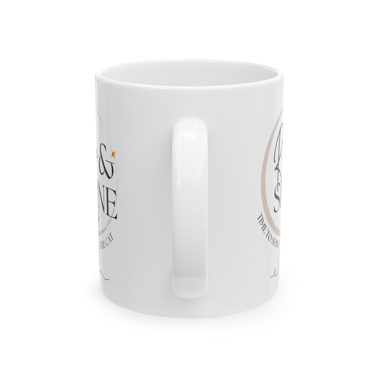 Rise & Shine Cat Mug